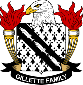 American Coat of Arms for Gillette