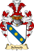 v.23 Coat of Family Arms from Germany for Schneid