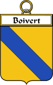 French Coat of Arms Badge for Boivert