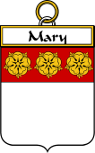 French Coat of Arms Badge for Mary