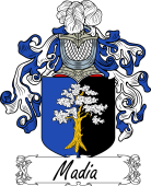 Araldica Italiana Coat of arms used by the Italian family Madia