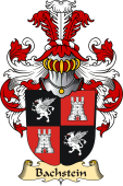 v.23 Coat of Family Arms from Germany for Bachstein