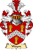 English Coat of Arms (v.23) for the family Wayne