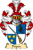 v.23 Coat of Family Arms from Germany for Priem