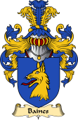 Scottish Family Coat of Arms (v.23) for Bain or Baines