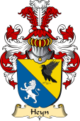v.23 Coat of Family Arms from Germany for Heyn