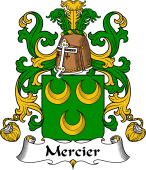 Coat of Arms from France for Mercier II