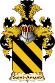 French Family Coat of Arms (v.23) for Saint-Amand