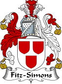 Irish Coat of Arms for Fitz-Simons