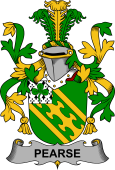 Irish Coat of Arms for Pearse