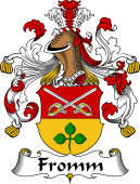 German Wappen Coat of Arms for Fromm