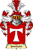 French Family Coat of Arms (v.23) for Jourdain I