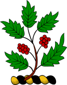 Family crest from Scotland for Christie (Lanark)