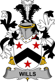 Irish Coat of Arms for Wills