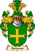 Welsh Family Coat of Arms (v.23) for Stedman (of Cardiganshire)