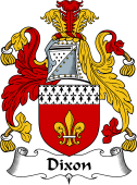 English Coat of Arms for the family Dixon