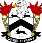 American Coat of Arms for Leverett