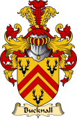 English Coat of Arms (v.23) for the family Bucknall or Bucknell