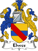 English Coat of Arms for the family Elwes
