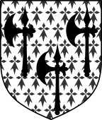English Family Shield for Weekes or Wykes