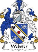 English Coat of Arms for Webster I