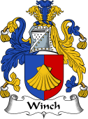 English Coat of Arms for the family Winch