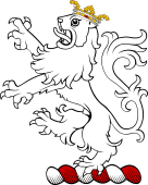 Family crest from Ireland for Villiers (Earl of Grandison)