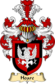 English Coat of Arms (v.23) for the family Hoar (e)