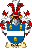 v.23 Coat of Family Arms from Germany for Eichler