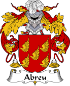 Portuguese Coat of Arms for Abreu