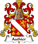 Coat of Arms from France for Authier