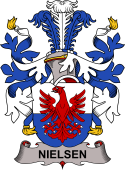 Coat of arms used by the Danish family Nielsen