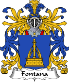 Italian Coat of Arms for Fontana