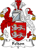 English Coat of Arms for Felton