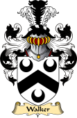 English Coat of Arms (v.23) for the family Walker I