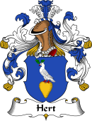 German Wappen Coat of Arms for Hert