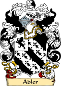 English or Welsh Family Coat of Arms (v.23) for Adler (Haverstoke, Essex)