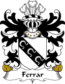 Welsh Coat of Arms for Ferrar (Bishop of St David’s)