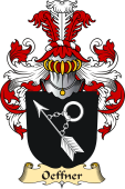 v.23 Coat of Family Arms from Germany for Oeffner