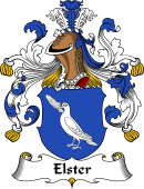 German Wappen Coat of Arms for Elster