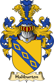 Scottish Family Coat of Arms (v.23) for Halyburton