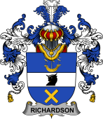 Irish Family Coat of Arms (v.25b) Richardson