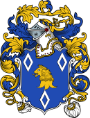 English or Welsh Coat of Arms for Dandridge (Worcestershire)