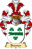 v.23 Coat of Family Arms from Germany for Bremer