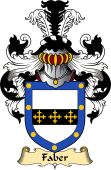 English Coat of Arms (v.23) for the family Faber