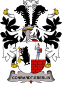 Danish Coat of Arms for Conrardt-Eberlin
