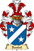 v.23 Coat of Family Arms from Germany for Bandel