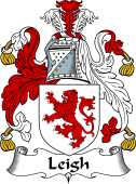 Irish Coat of Arms for Leigh