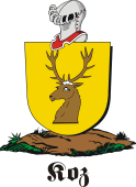 German shield on a mount for Koz