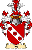 English Coat of Arms (v.23) for the family Jay
